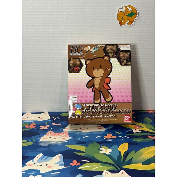 Gundam HGPG 1/144 Petit'gguy ChaChaCha Brown Bear Model Kit - Picture 1 of 13